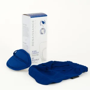 Ensemble d'exfoliation bleu
